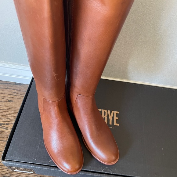 Frye Charlie Womens Knee High Riding Boot 8 Regular Calf M Brand New Never Worn - Picture 9 of 13